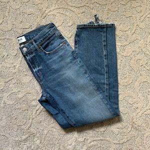 AGOLDE Toni mid-rise slim jeans in Landmark